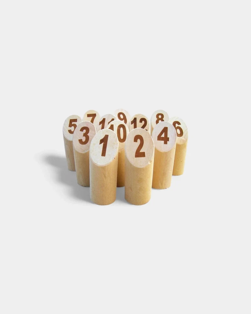 Mölkky de Madera Personalizable
