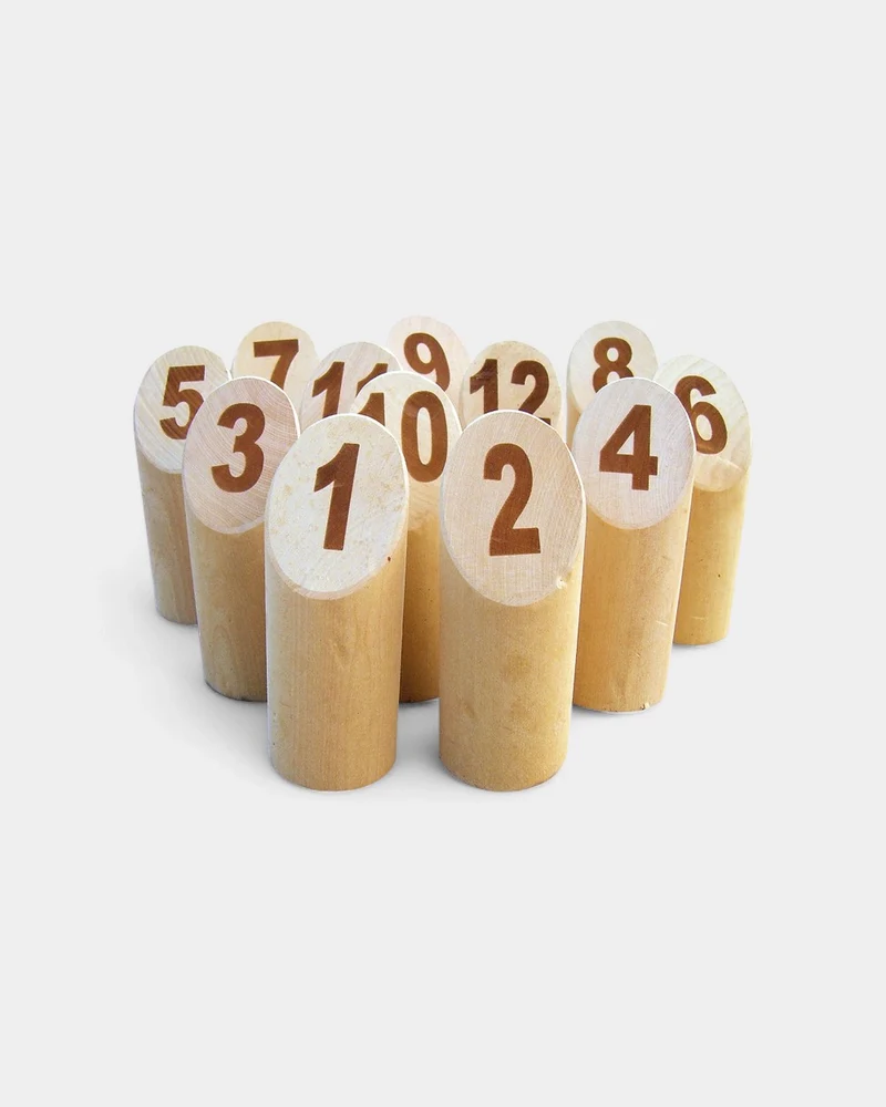 Mölkky de Madera Personalizable