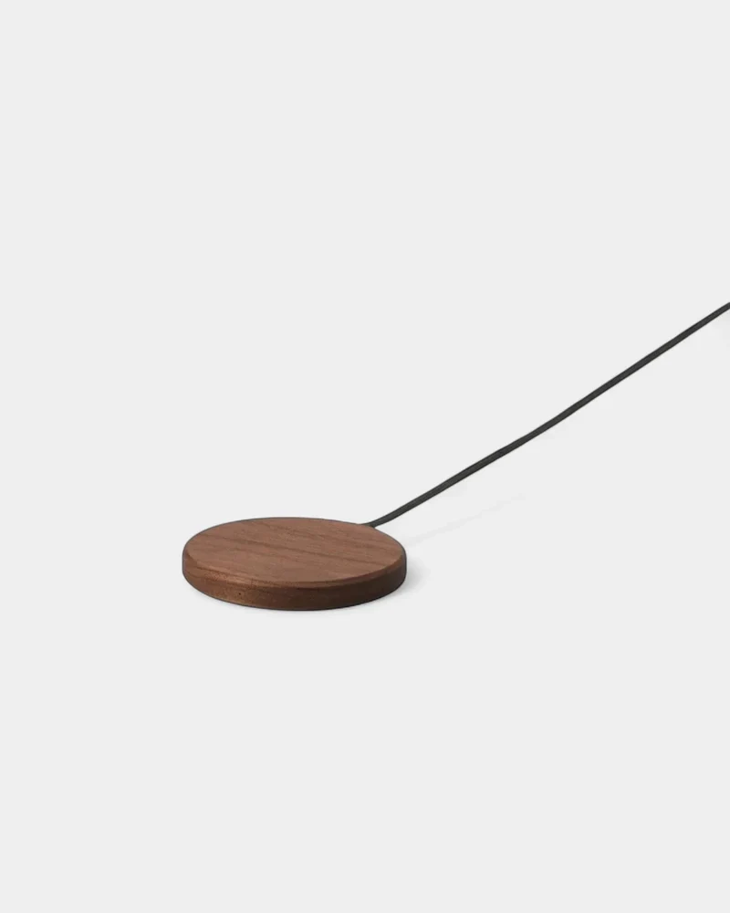 Cargador de inducción de madera de roble personalizable