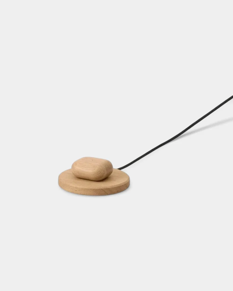Cargador de inducción de madera de roble personalizable