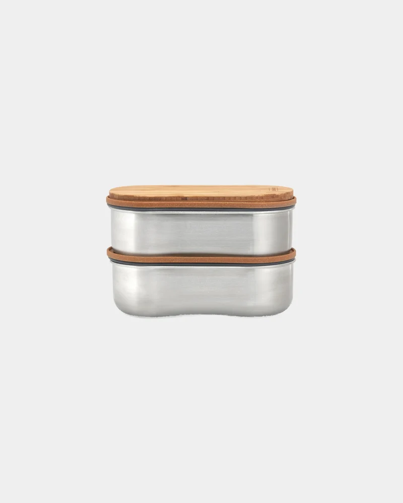 Bento acero inoxidable Black + Blum 1L para personalizar