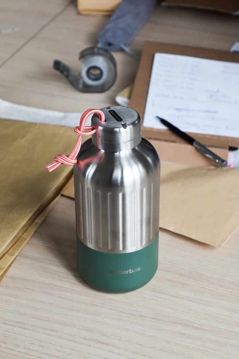 Botella de acero inoxidable personalizable