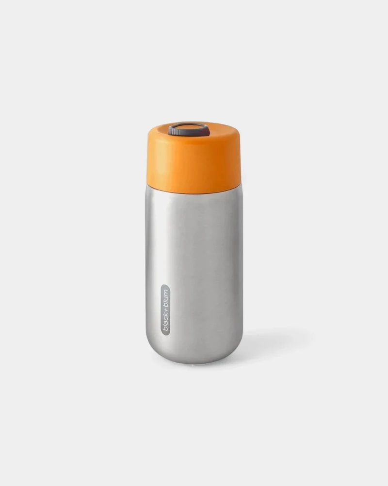 Cantimplora de viaje de acero inoxidable personalizable