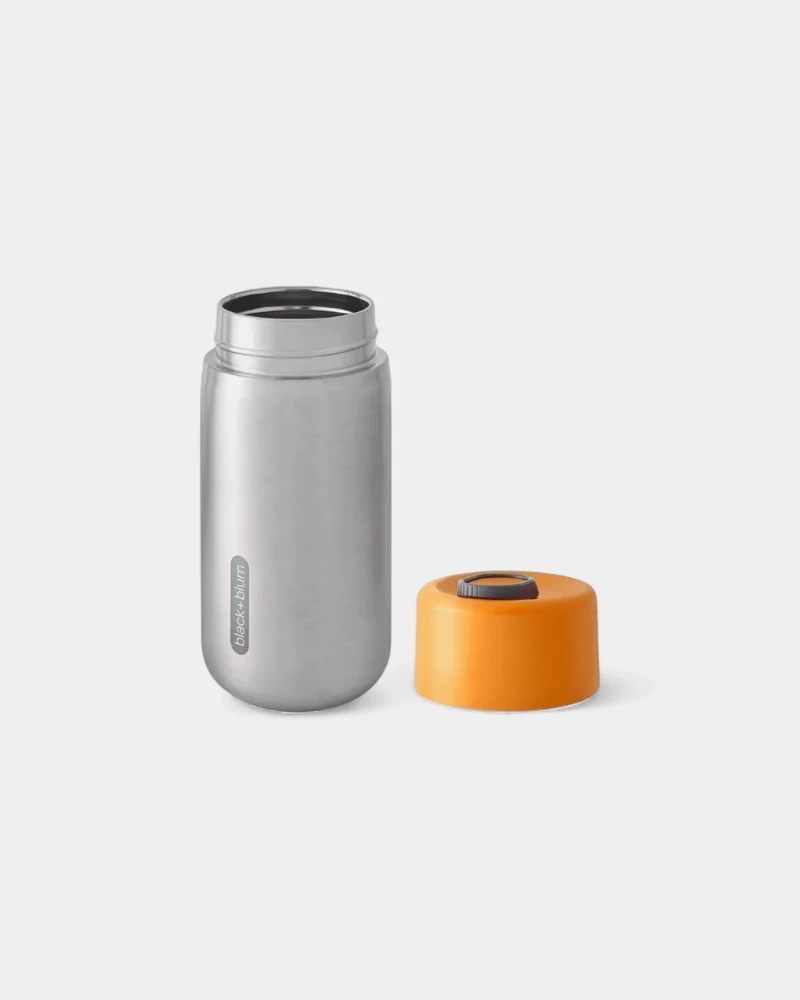 Cantimplora de viaje de acero inoxidable personalizable