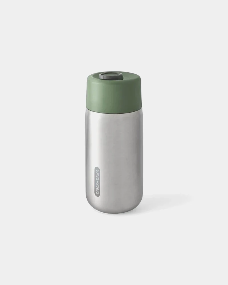 Cantimplora de viaje de acero inoxidable personalizable