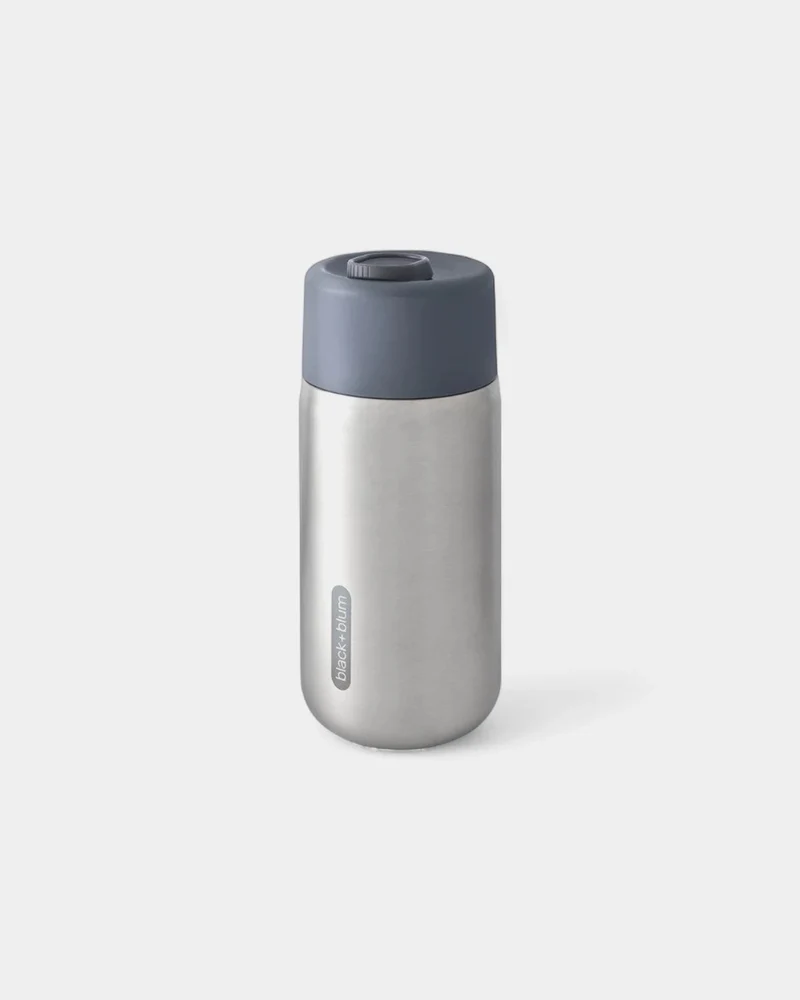 Cantimplora de viaje de acero inoxidable personalizable