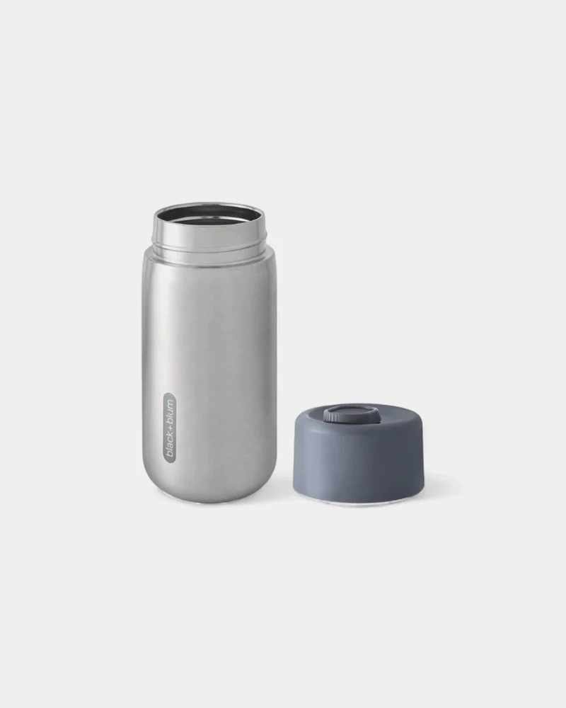 Cantimplora de viaje de acero inoxidable personalizable