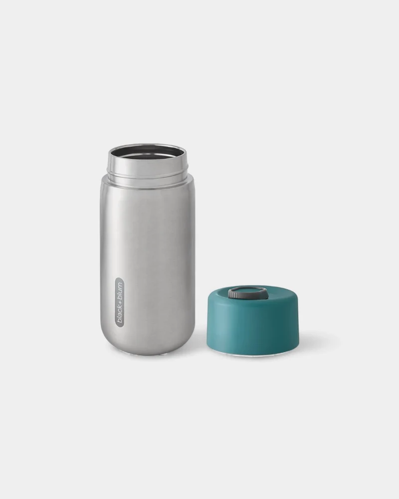 Cantimplora de viaje de acero inoxidable personalizable