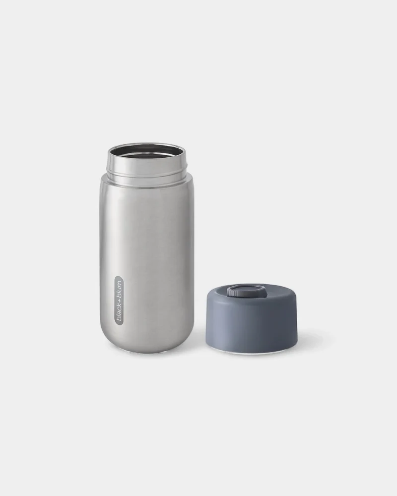 Cantimplora de viaje de acero inoxidable personalizable