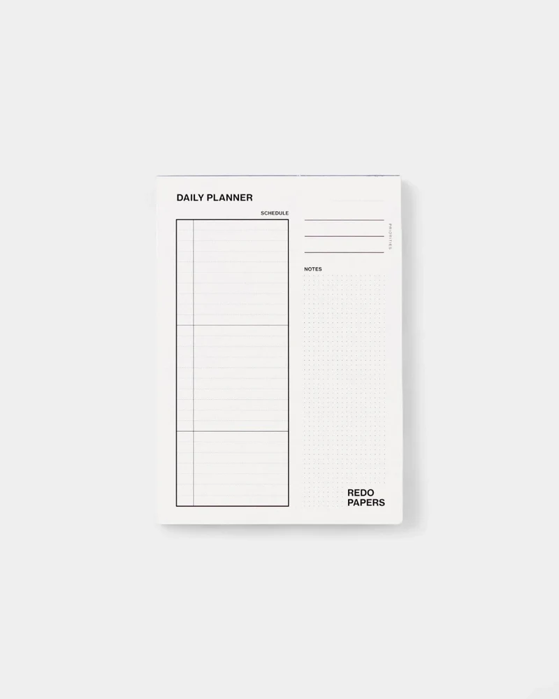 Planificador diario personalizable