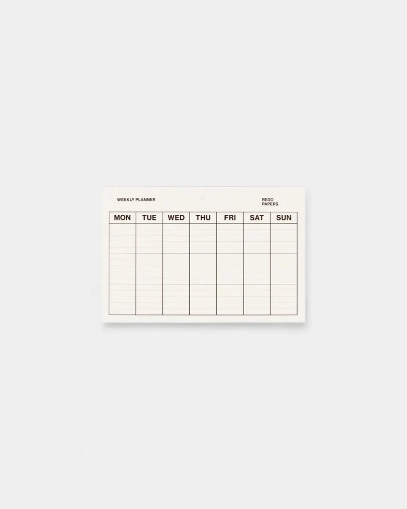 Planificador personalizable