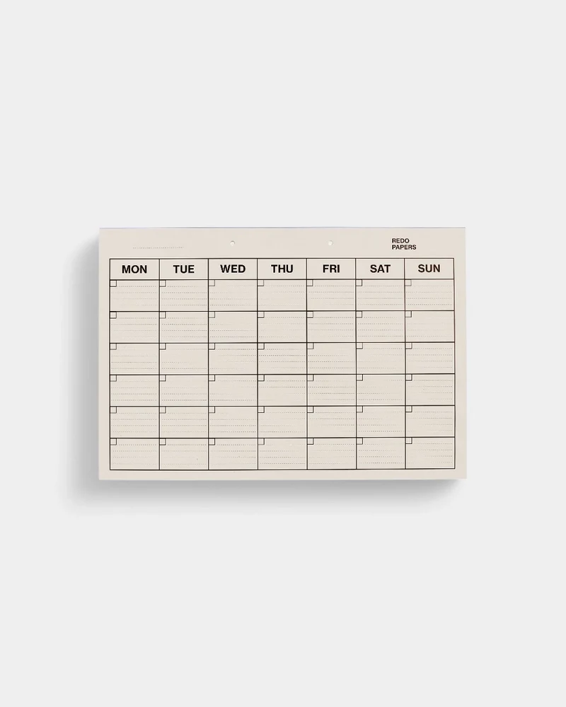 Planificador personalizable