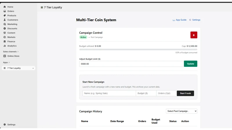 Profit Saver: 7‑Tier Loyalty