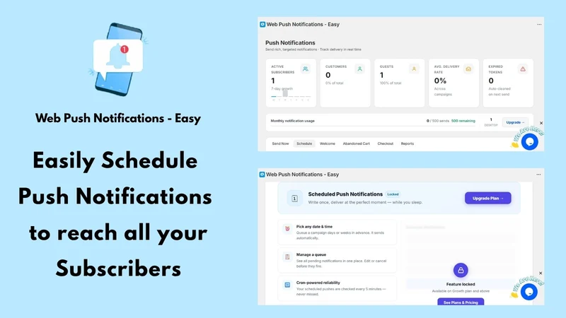 Web Push Notifications ‑ Easy