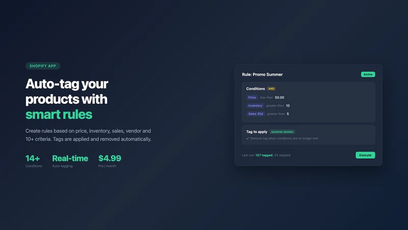 MDTagPilot ‑ Auto tag products