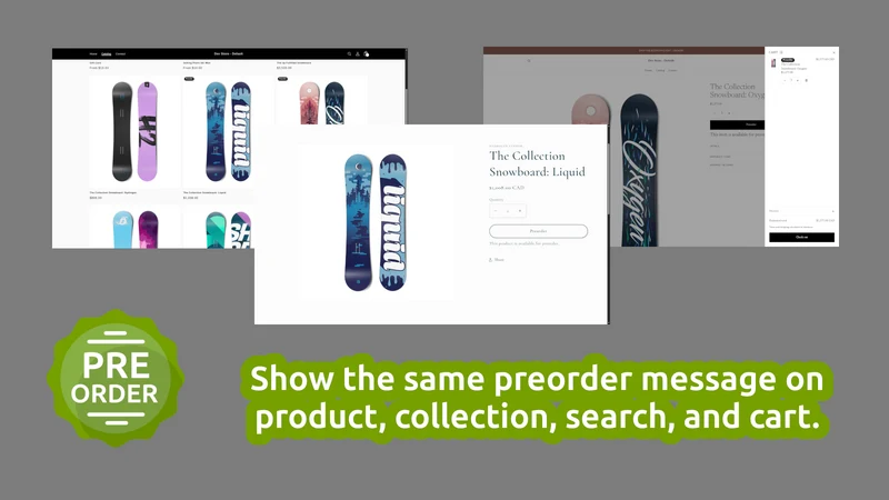 Super Simple Preorder