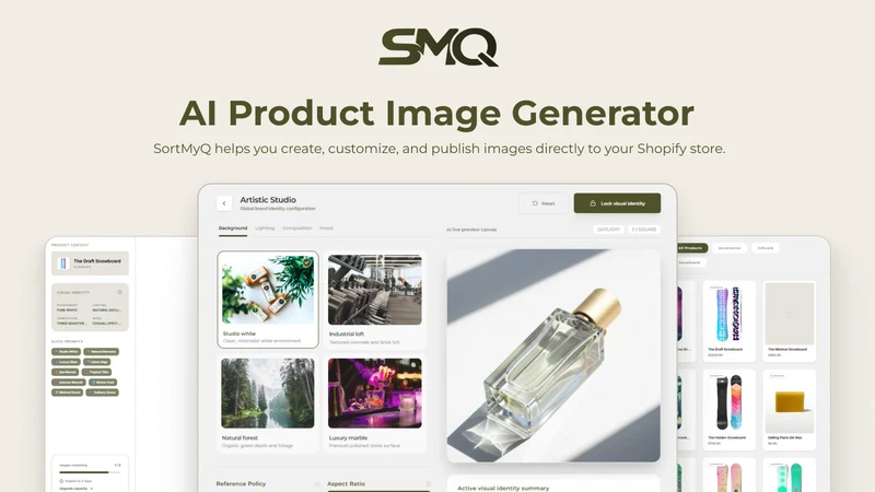 SortMyQ ‑ AI Media Manager