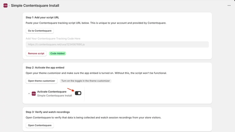 Simple Code Install