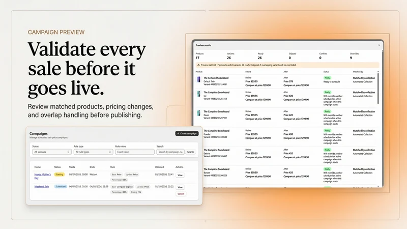 SalePilot:Sale Price Scheduler
