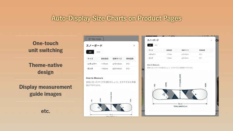 PITTARI!‑Size Charts‑