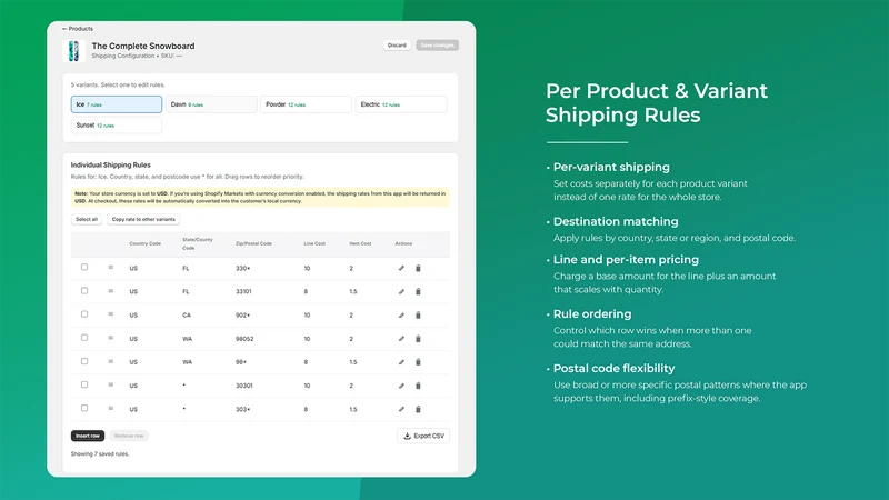 Per Product Shipping Innozilla
