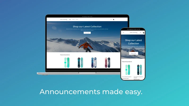 OTB Announcements