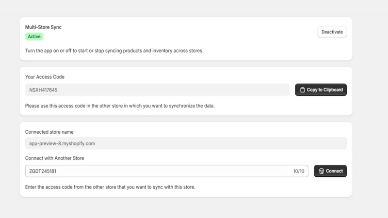 Secure Multi‑Store Sync