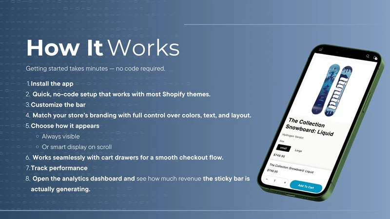 Sticky Add‑To‑Cart Bar Pro
