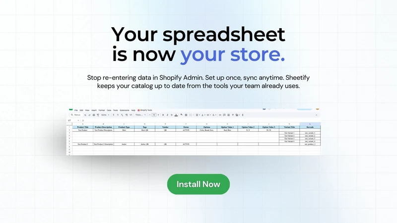 Sheetify
