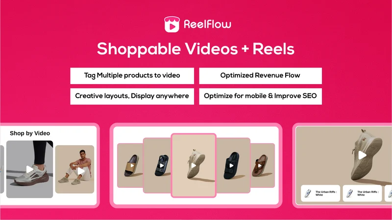 ReelFlow ‑ Shoppable Videos