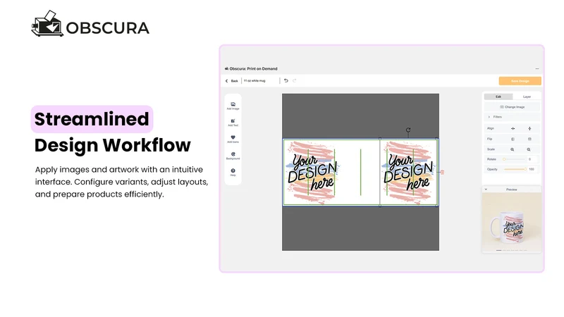 Obscura: Print on Demand