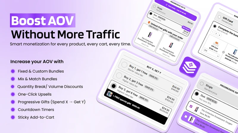 Spark Bundles App & Upsells