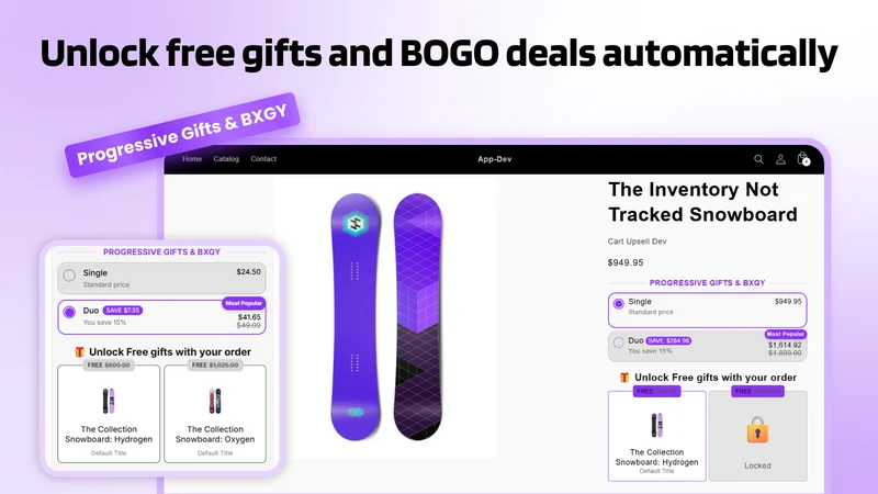 Spark Bundles App & Upsells