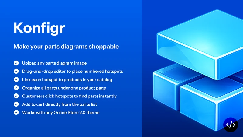 Konfigr ‑ Parts Diagram
