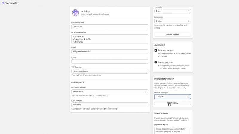 Auto Invoicer by Omniasuite