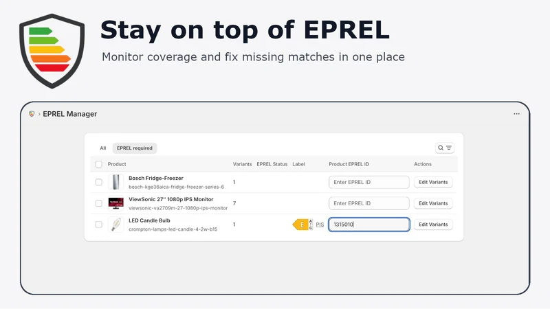EPREL Label Suite