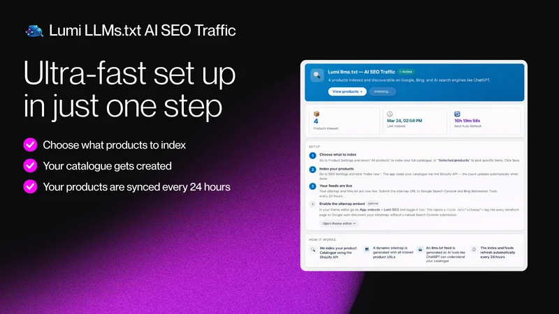 Lumi llms.txt – AI SEO Traffic