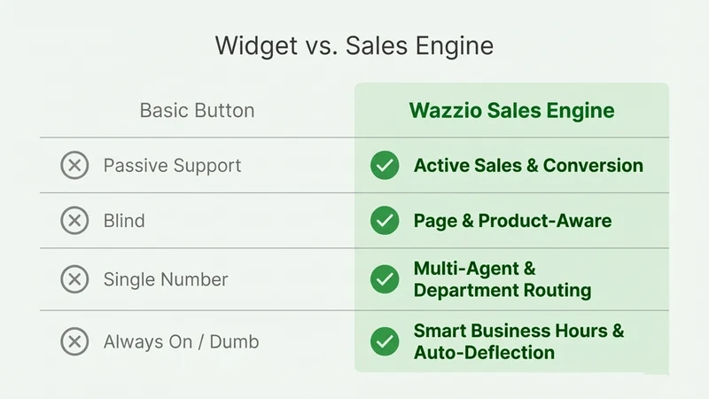 Wazzio ‑ WhatsApp Sales Chat