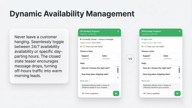 Wazzio ‑ WhatsApp Sales Chat