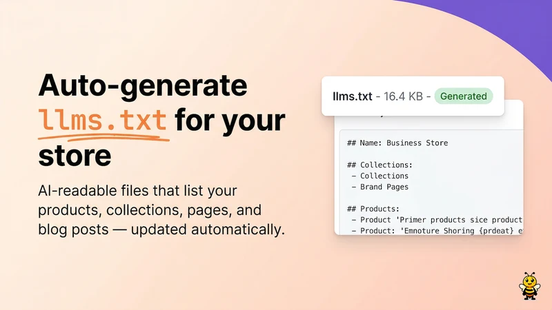 Bee: AI SEO & Image Optimizer