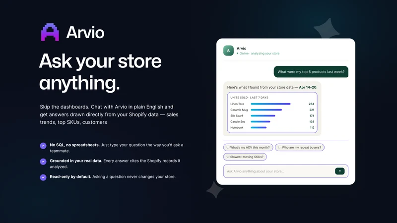 Arvio: AI Store Operator