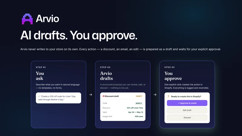Arvio: AI Store Operator