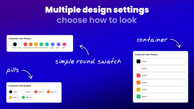 Advanced Product Options