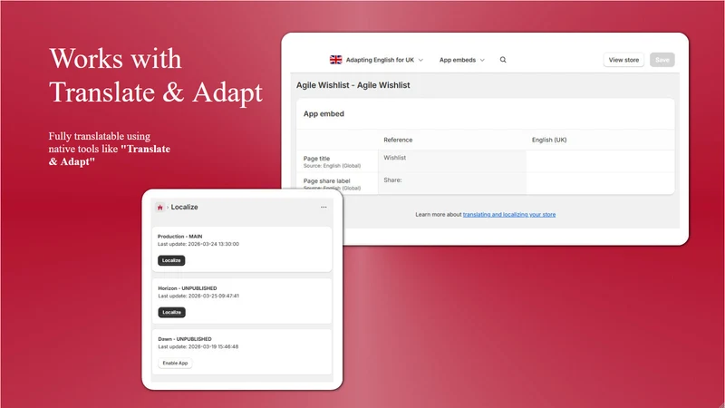 Agile Wishlist