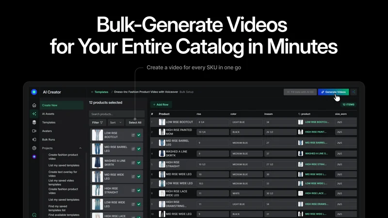VideoPoint — Fashion AI Videos