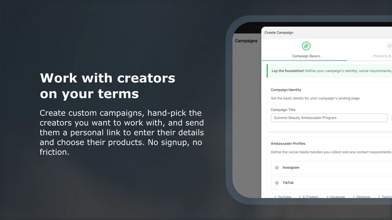 Sonar Seed Gifting & Affiliate