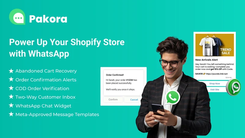 Pakora ‑ Whatsapp Automation