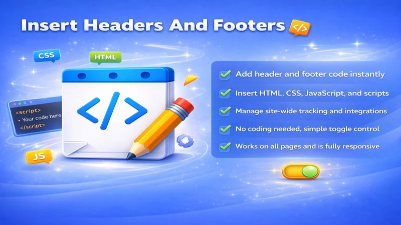 Insert Headers And Footers