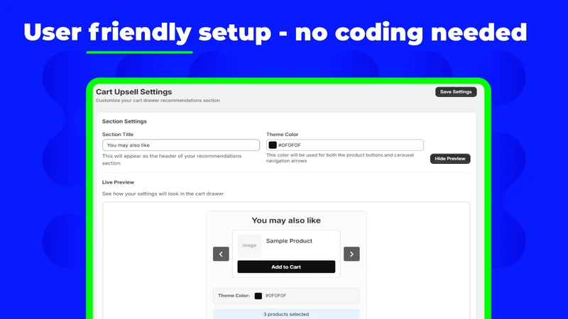 Growify Cart Upsell