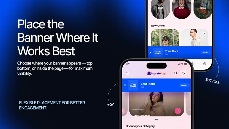 Mobile App Banner ‑ StoreToApp